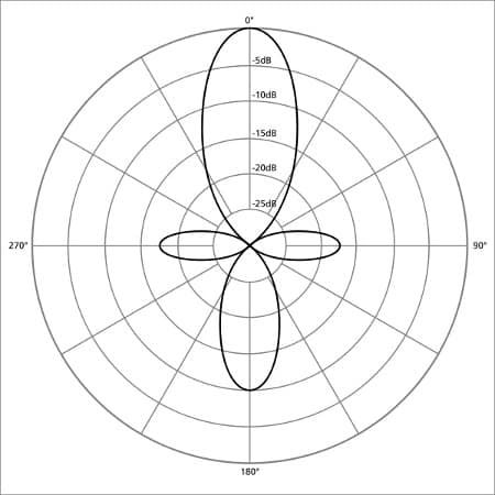 Shotgun polar pattern